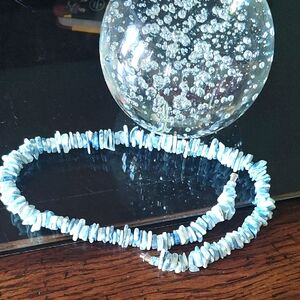 Blue Beaded Necklace